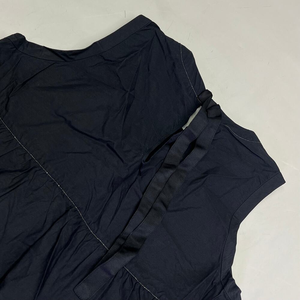 BRUNELLO CUCINELLI Summer Dress Made In Italy Women's Sz XL Black (Used) - Picture 6 of 8
